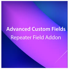 Advanced Custom Fields Repeater Field Addon