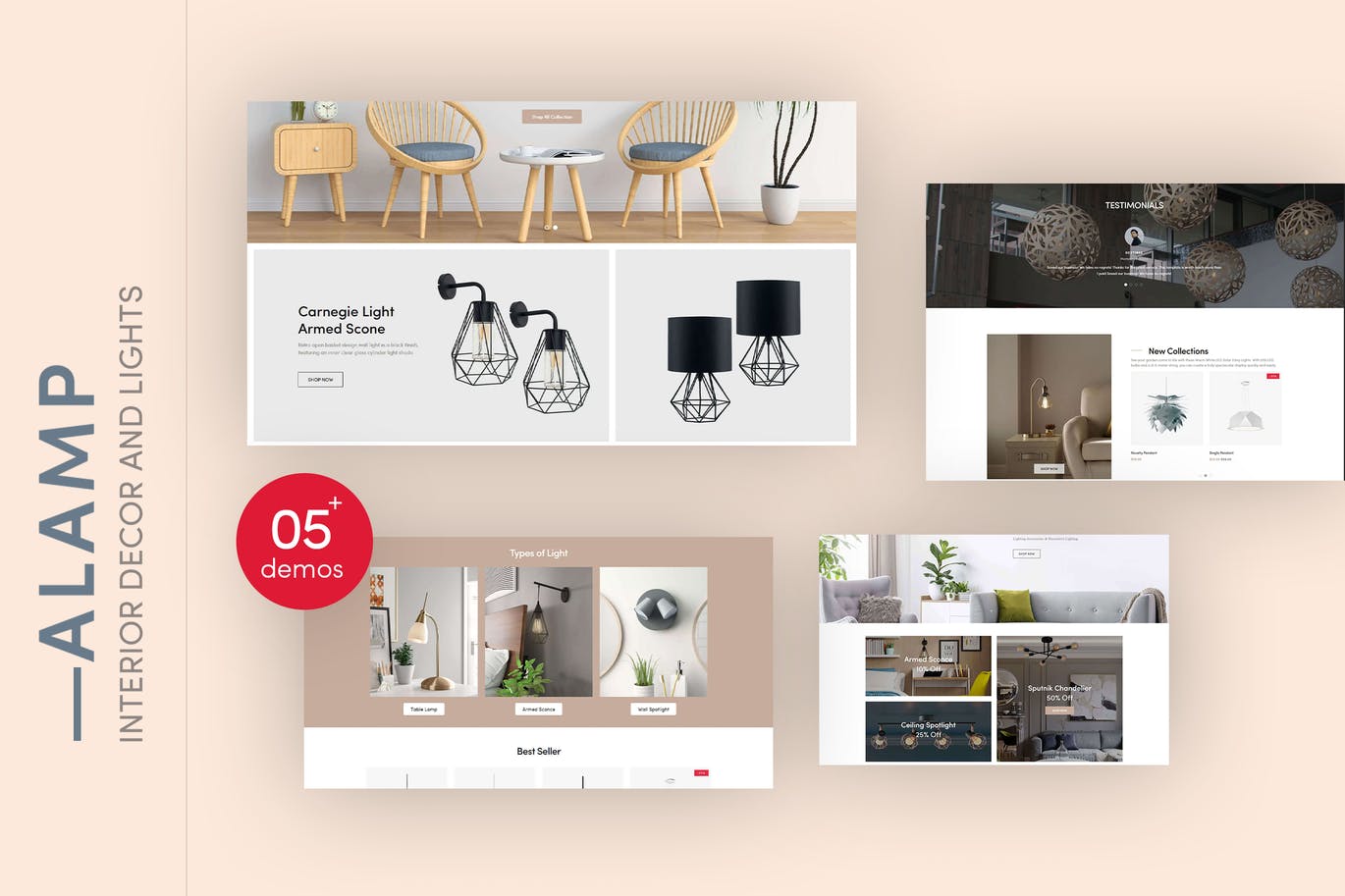 Alamp - Interior Decor and Lights Shopify Theme