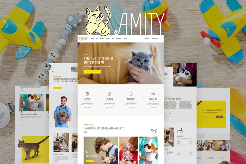 Amity-–-Animal-Hospital-Veterinarian-Template-Kit