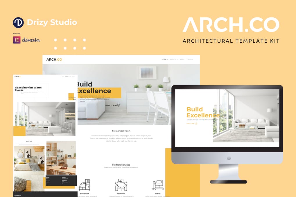 Archco - Architecture Elementor Template Kit