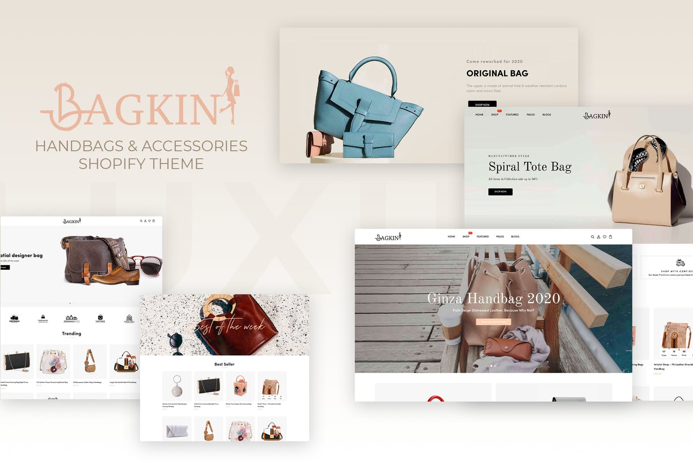 Bagkin- Handbags & Shopping Clothes Shopify Theme