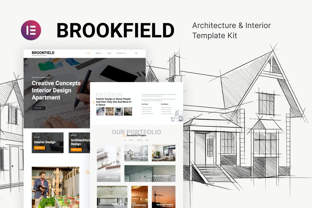 Brookfield-–-Architecture-Interior-Design-Template-Kit