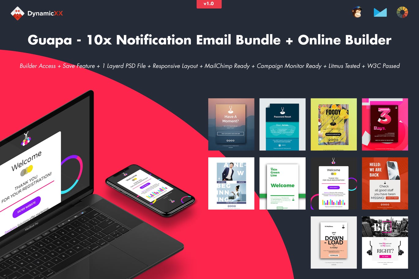 Guapa-10x-Notification-Email-Bundle