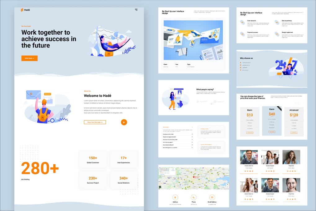 Hade-Business-Elementor-Template-Kit