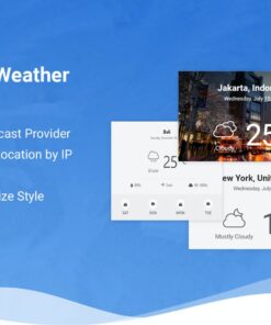 Jeg Weather Forecast Addon WordPress Plugin