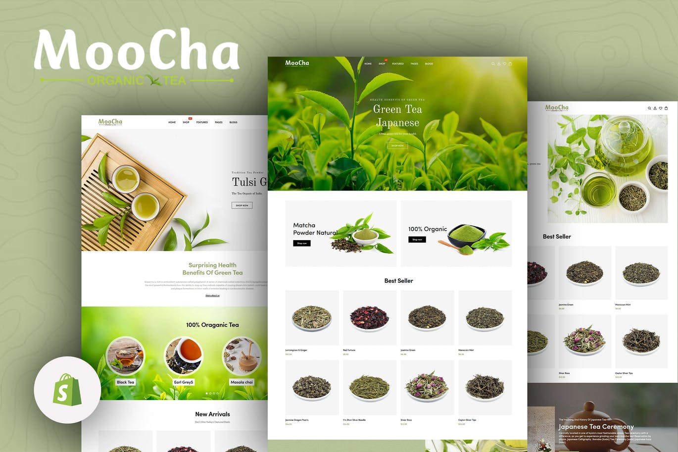 Moocha - Tea Shop & Organic Store Shopify Theme