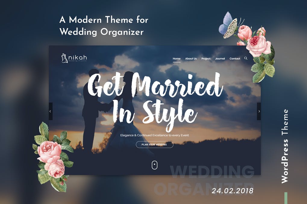 Nikah  Wedding Organizer & Planner WordPress