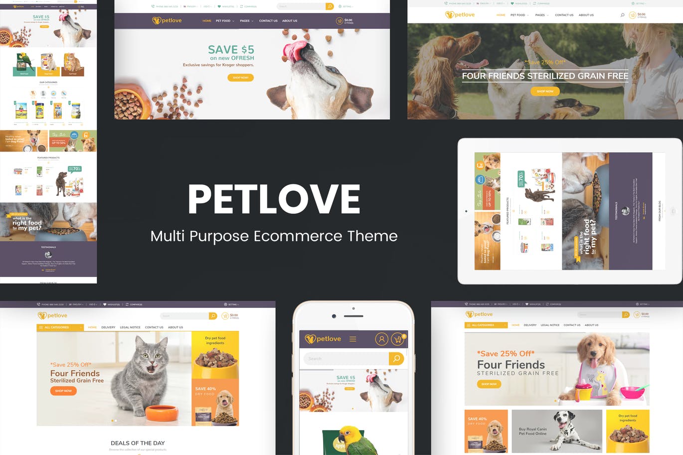 Petlove - Responsive Prestashop Theme