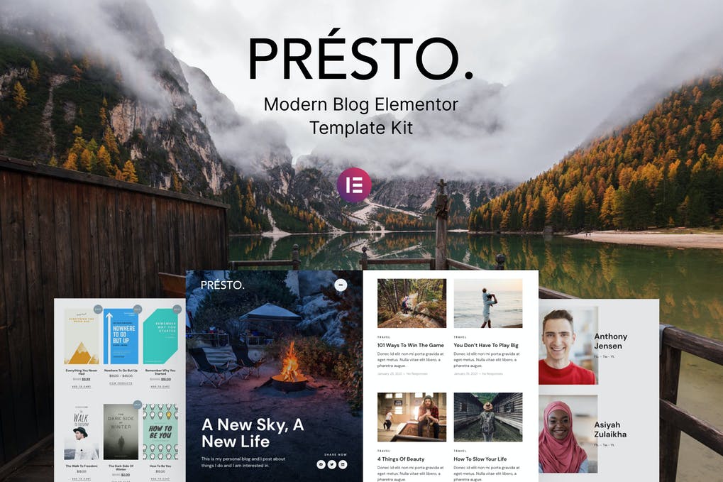 Presto-–-Modern-Blog-Elementor-Template-Kit