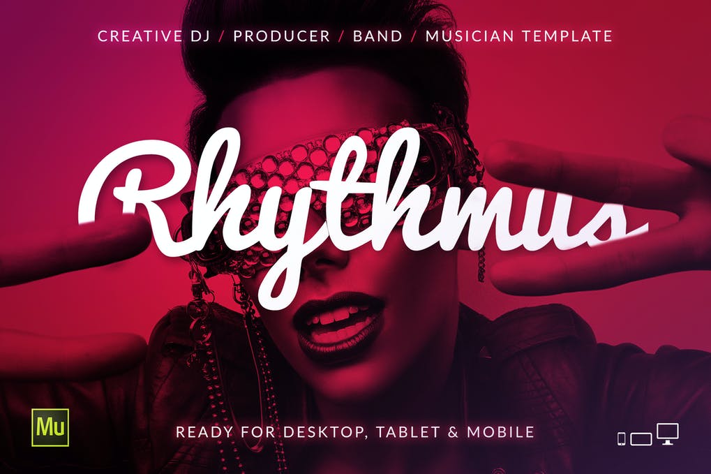 Rhythmus-DJ-Producer-Music-Site-Template