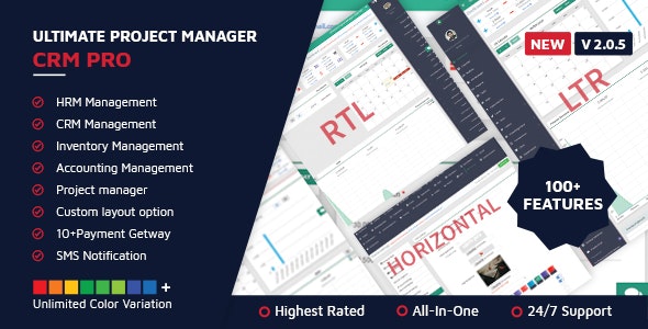 Ultimate Project Manager CRM PRO