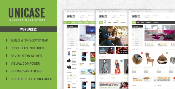 Unicase Electronics Store WooCommerce Theme