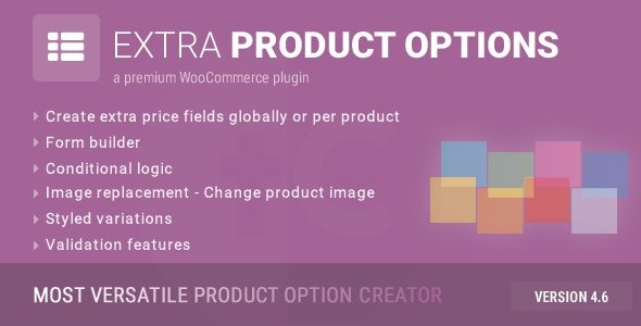 WooCommerce Extra Product Options