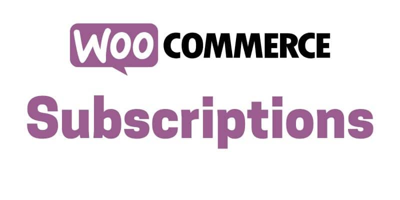 WooCommerce Subscriptions