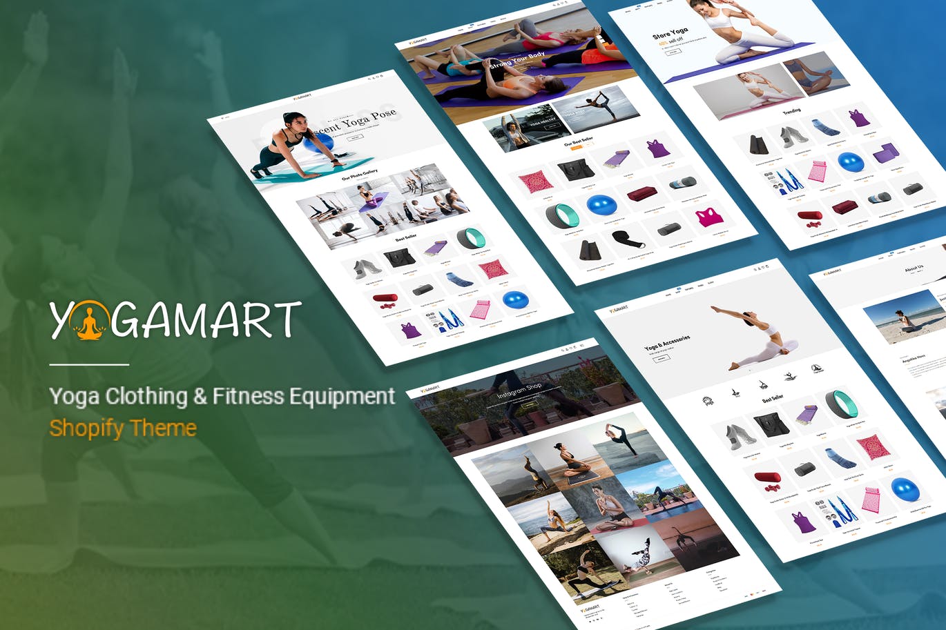 YogaMart - Yoga Clothing Fitness Equipment