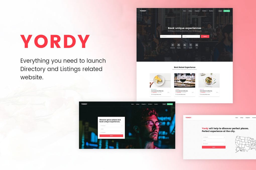 Yordy - Multipurpose Directory WordPress Theme